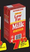 Ritebrand Long Lite Low Fat Milk-2Ltr