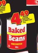 Ritebrand Baked Beans