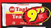 Ritebrand Tagless Teabags 100's