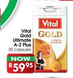 Vital Gold Ultimate A-Z Plus Capsules-30's