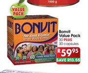 Bonvit Value Pack Capsules-30's Plus 30's