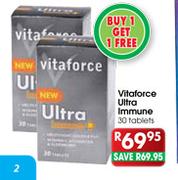 Vitaforce Ultra Immune Tablets-30's