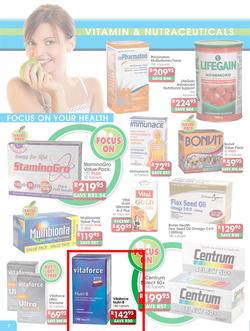 Dischem : Focus on Healthy Living (17 Sep - 14 Oct), page 2