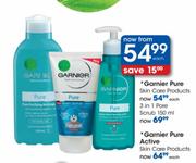 Garnier Pure 3 In 1 Pore Scrub-150ml