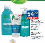 Garnier Pure Skin Care Products-Each