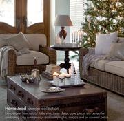 Homestead Lounge Collection Genuine Leather Coffee Tables:Kist