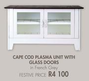 Cape Cod Plasma Unit With Glass Doors
