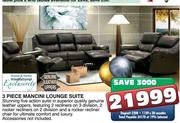 House & Home International Exclusivity 3 Piece Mancini Lounge Suite