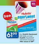 Huletts Equisweet Refills-400 per pack