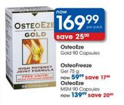 OsteoEze MSM Capsules-90 per pack