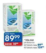 Vita Aid pH Balace-90 Tablets