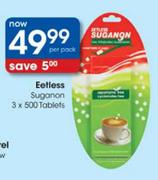 Eetless Suganon Tablets-3 x 500 per pack