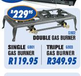 Triple Gas Burner