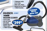 Amber 1400W Vacuum Cleaner