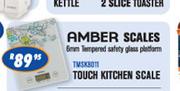 Amber Scales Touch Kitchen Scale