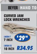 Beyer Curved Jaw Lock Wrenches-10 Inch