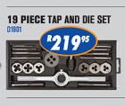 Beyer 19 Piece Tap & Die Set 