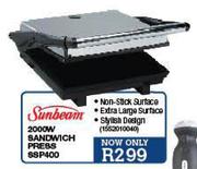 Sunbeam Sandwich Press (SSP400) - 2000W