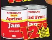 Ritebrand Mixed Fruit/Smooth Apricot Jam-500g