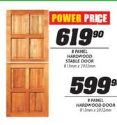 8 Panel Hard Wood Stable Door-813x2032mm