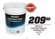 Build It Contractors All Purpose PVA White-20ltr