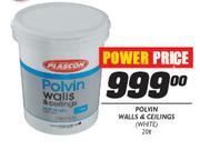 Plascon Polvin Walls & Ceilings White-20ltr