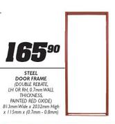 Steel Door Frame-813mm Wx2032mm Hx115mm