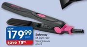 Safeway Hair Straightener (HS619)-25mm Each