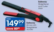 Safeway LED Straightener (AT2109D)-25mm Each