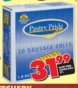 Pastry Pride Sausage Rolls-30's 