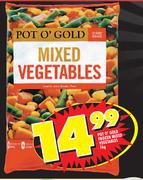 Pot O'Gold Frozen Mixed Vegetables-1Kg