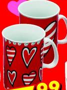 Lotz Of Heartz Coffee Mug-Each