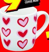 Heart Rows Coffee Mug