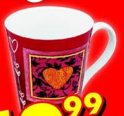 Creative Heart Design Coffee Mug