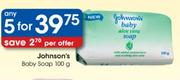 Johnson's Baby Soap-5x100g