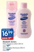Elizabeth Anne's Special Baby Shampoo-250ml