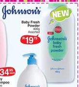 Johnson's Baby Fresh Powder Assorted-400g