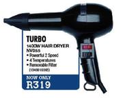 Turbo Hair Dryer-1400W(NV055)