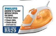 Philips Steam/Spray Iron-2200W(GC2960)