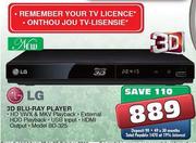 LG 3D Blu-Ray Player(BD 325)
