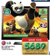 LG 42" 107cm Full HD 3D LED TV(42LM3400)