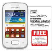 Samsung Galaxy S Pocket White Smartphone