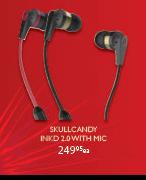 Skull Candy Incd 2.0 With Mic