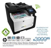 HP LaserJet CM1415fnw Colour Wireless Multifunction Printer