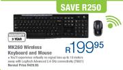 Logitech MK260 Wireless Keyboard and Mouse