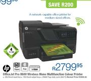 HP OfficeJet Pro 8600 Wireless Mono Multifunction Colour Printer