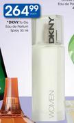 DKNY To Go Eau De Parfum Spray-30ml Each