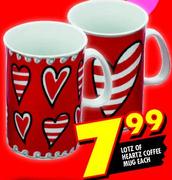 Lotz Of Heartz Coffee Mug