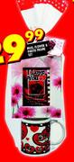 Mug Flower & Photo Frame Set