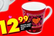 Creative Heart Design Coffee Mug